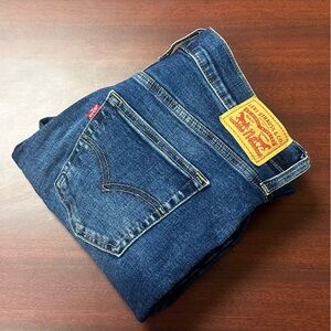 Levis 720 Jeans High Rise Skinny Womens Size 31 Streetwear Dark Blue Relaxed